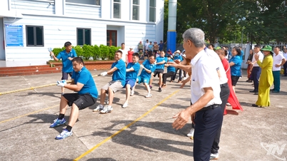 El primer Festival Deportivo del Distrito de Quan Trieu fue un evento muy animado.