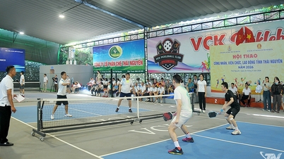 Cerimônia de abertura do Festival Esportivo dos Trabalhadores e Empregados da Província de Thai Nguyen