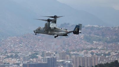 Die USA führen Militärübungen über der venezolanischen Hauptstadt durch.