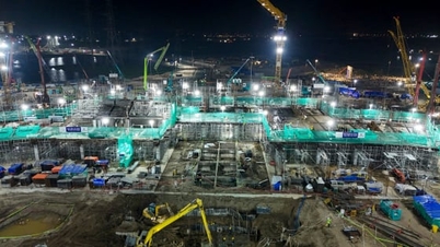 Où en sont les travaux de construction des tribunes du stade Hung Vuong ?