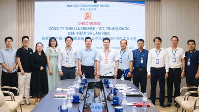 ມະຫາວິທະຍາໄລອຸດສາຫະກຳຮ່າໂນ້ຍ ແລະ Luxshare - ICT ຮ່ວມມືກັນເພື່ອສ້າງກຳລັງແຮງງານທ້ອງຖິ່ນທີ່ມີຄຸນນະພາບສູງ.