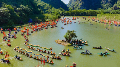 El Festival Dorado de Tam Coc-Trang An celebra la agricultura tradicional.