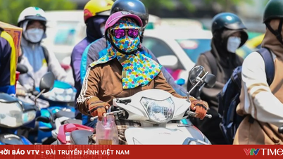 Hanoi memasuki puncak musim panas, dengan jalanan yang menyerupai "terowongan panas".