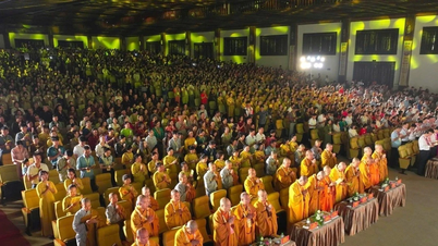 Tusentals munkar, nunnor och buddhistiska anhängare deltog i Buddhas stora födelsedagsfirande (buddhistisk kalender 2570) vid Bai Dinh-pagoden.