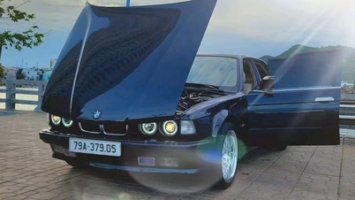 Dân chơi Nha Trang sưu tầm xe sang BMW 750i 1991 cực độc, động cơ V12 hiếm có