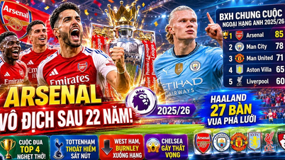 الترتيب النهائي للدوري الإنجليزي الممتاز لموسم 2025/26: المنافسة على المراكز الأربعة الأولى ومعركة الهبوط مليئة بالمفاجآت.