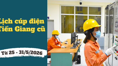 Stromausfallplan in Dong Thap (ehemals Tien Giang) vom 25. bis 31. Mai 2026: Stromausfälle von 6:00 bis 18:00 Uhr in zahlreichen Wohngebieten aufgrund der Hitze.