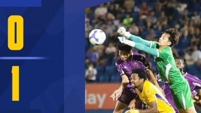 Runda 24. V-League: Hanoi FC zajęło trzecie miejsce, Song Lam Nghe An uniknął spadku.