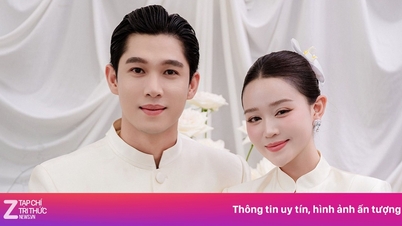 Vietnamese couple's wedding photos, with their Thai cinematic style, are going viral on social media.