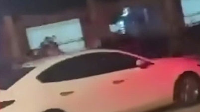 VIDEO: Driver runs over other person with car then flees the scene.