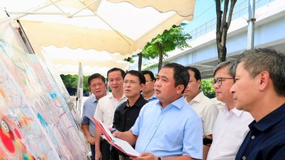 De 34 km lange verkeersader West Thang Long: streven naar volledige openstelling voor verkeer in 2027.