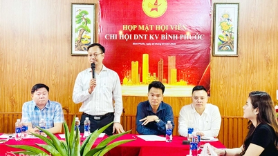 La sezione di Binh Phuoc dell'Associazione dei Giovani Imprenditori rafforza i legami tra i suoi membri.