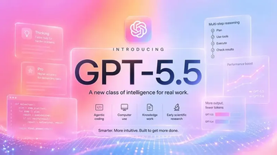 OpenAI lancia ufficialmente GPT-5.5: un nuovo passo avanti nel pensiero e nelle prestazioni.