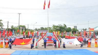 Il comune di Vinh Thuan inaugura il suo primo festival sportivo.