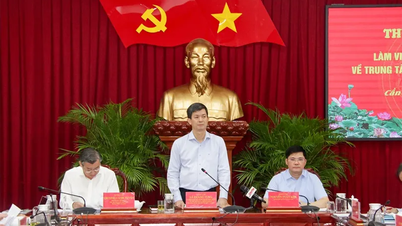 ຄະນະປະຈຳຂອງຄະນະກຳມະການພັກນະຄອນໄດ້ເຮັດວຽກຮ່ວມກັບຄະນະກຳມະການປະຊາຊົນນະຄອນກ່ຽວກັບສູນນະວັດຕະກຳນະຄອນເກິ່ນເທີ.