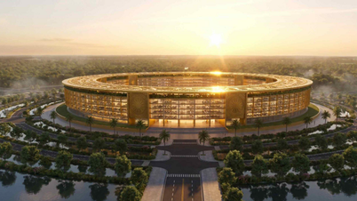 A „Modern Bronz Drum” koncepciójának bemutatása: A Sunshine Group egy 4 milliárd dolláros K+F központot épít Dong Naiban, amely közel 10 jövőbeli technológiai területet fed le.