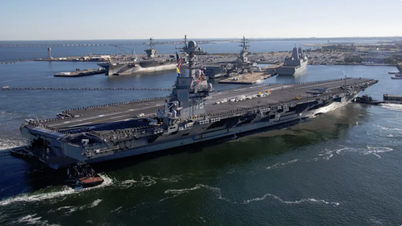 Οι ΗΠΑ μετατρέπουν το υπεραεροπλανοφόρο USS Gerald R. Ford σε πλωτό πυρηνικό εργοστάσιο παραγωγής ενέργειας.