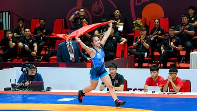 Do Ngoc Linh (Bac Ninh) a remporté la médaille d'or aux championnats asiatiques de lutte par groupes d'âge.