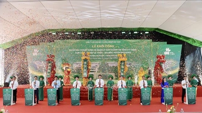 ការសាងសង់ចាប់ផ្តើមលើគម្រោងចង្កោមឧស្សាហកម្មតម្លៃ ១,២៥ ពាន់ពាន់លានដុងនៅច្រកទ្វារខាងលិចនៃទីក្រុងហៃផុង។