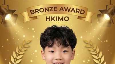 Tran Minh Khang vann en bronsmedalj vid tävlingen "HKIMO International Mathematical Olympiad".