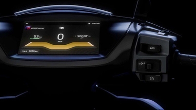 Xe máy điện giá 32,8 triệu đồng thiết kế thể thao, đi 146 km/lần sạc, tăng tốc siêu nhanh, công nghệ thông minh như ô tô, rẻ ngang Vision