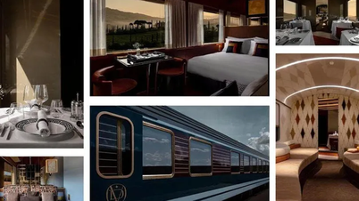 Revivendo a lendária linha Orient Express.