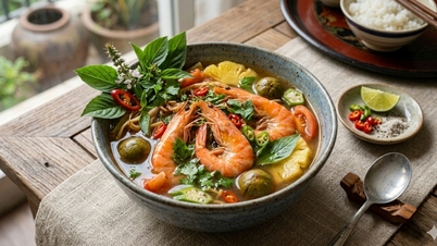 Jeśli gotujesz kwaśną zupę krewetkową, dodaj liście od razu. Wywar będzie miał lekko kwaśny smak i wspaniały aromat, jeszcze smaczniejszy niż zupa Tom Yum.
