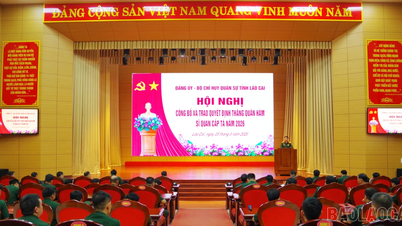 Lao Cai İl Askeri Komutanlığı, 2026 yılının ilk aşamasına ilişkin subayların terfi ve maaş artışlarına dair kararlar yayınladı.