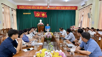 O Departamento de Justiça da província de Lam Dong realizou uma inspeção do trabalho judicial no Comitê Popular da Zona Econômica Especial de Phu Quy.