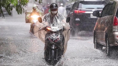 ภาคเหนือของเวียดนามกำลังจะเผชิญกับพายุฝนฟ้าคะนอง โดยบางพื้นที่อาจมีฝนตกหนัก