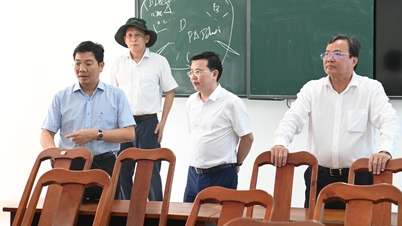 Lãnh đạo tỉnh Tây Ninh khảo sát cơ sở vật chất ở cơ sở 2