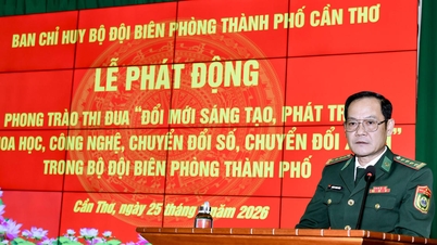 BĐBP TP Cần Thơ phát động thi đua đẩy mạnh đổi mới sáng tạo, chuyển đổi số, chuyển đổi xanh