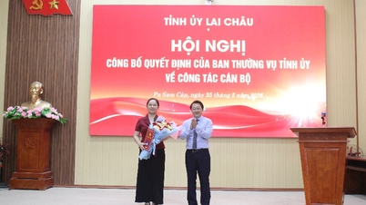 Kamrat Nguyen Thi Ngoc Ha innehar befattningen som sekreterare för partikommittén i Pu Sam Cap kommun.