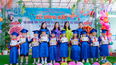 Van Luong Kindergarten (Van Ninh commune) concludes the 2025-2026 school year.