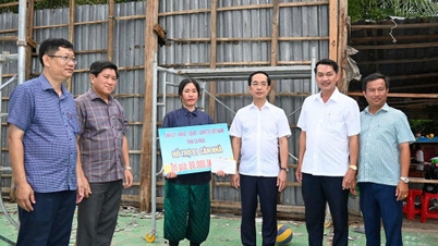 ໃຫ້ການສະໜັບສະໜູນຢ່າງທັນການ ແລະ ການກໍ່ສ້າງເຮືອນຄືນໃໝ່ສຳລັບຄົວເຮືອນທີ່ເສຍຫາຍຈາກພະຍຸ ແລະ ພະຍຸທໍນາໂດ.