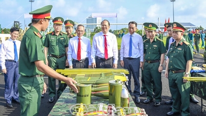 Il Comando militare provinciale di Ca Mau avvia il suo programma di addestramento per il 2026.