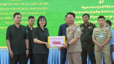 A memorial service and handover of the remains of martyrs who died in Cambodia were held on June 9th and 10th.