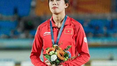 Atlete Vu Thi Ngoc Ha (Ninh Binh) won de bronzen medaille op de Aziatische atletiekkampioenschappen van 2026.
