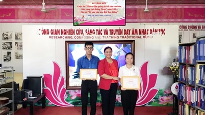 Attività vivaci per celebrare la Giornata del patrimonio culturale del Vietnam (23 novembre) presso il Museo provinciale di Dong Thap.
