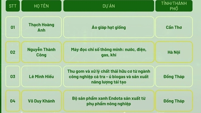 ANNUNCIATA LA TOP 10 DEL CONCORSO PER L'INNOVAZIONE MEKONG 2024