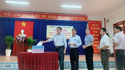 ສະຫະພັນການຄ້າຂອງພິພິທະພັນກວາງຈຸງເປີດການໂຄສະນາເພື່ອສະໜັບສະໜູນປະຊາຊົນໃນແຂວງພາກເໜືອໃນການເອົາຊະນະຜົນກະທົບຈາກພາຍຸໄຕ້ຝຸ່ນເລກ 3