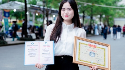 Student Hoang Thanh Thuy and her journey of perseverance and self-improvement.