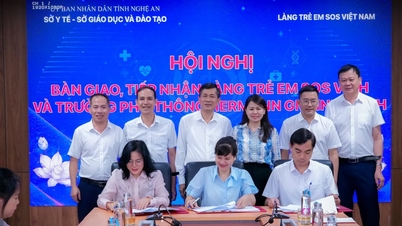 Nghệ An chính thức tiếp nhận Làng trẻ em SOS Vinh và Trường Phổ thông Hermann Gmeiner Vinh
