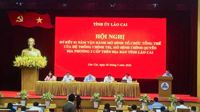 Lao Cai analiza el primer año de funcionamiento del modelo de gobierno local de dos niveles.