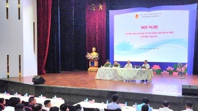 Hanoi: Tightening invigilation procedures to ensure safety for the 10th grade entrance exam.