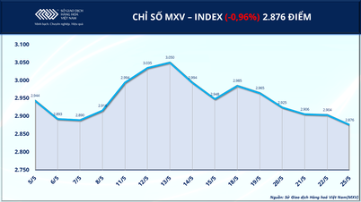 فروخت کے وسیع دباؤ کی وجہ سے MXV-Index 2,900 پوائنٹ کے نشان سے نیچے آ گیا۔
