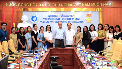 L'Università di Educazione Thai Nguyen ha collaborato e scambiato informazioni con una delegazione dell'Ufficio Regionale per la Lingua Inglese (RELO).