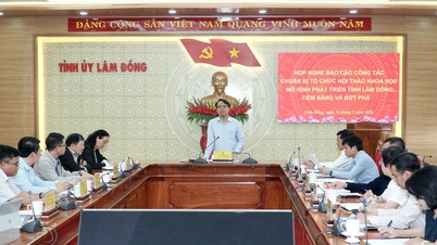 Lam Dong province is making thorough preparations for the scientific workshop on development models.