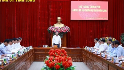 Perdana Menteri Le Minh Hung: Vinh Long mesti menginovasi model pertumbuhannya dengan kuat dan mencipta satu kejayaan dalam pembangunan.