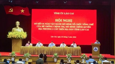 Betydande framsteg efter ett års implementering av den tvådelade lokala förvaltningsmodellen i Lao Cai.